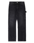 Amiri Distressed Carpenter Denim Black