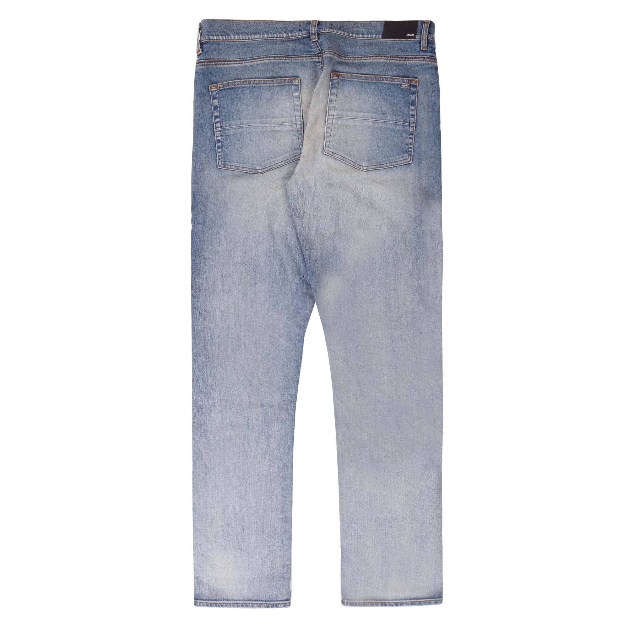 Amiri Stack Skinny Jean Clay Indigo