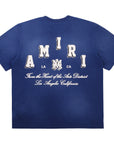 Amiri Collegiate Tee Blue