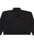 Basketcase Gallery Spellout Quarterzip Sweater Vintage Black