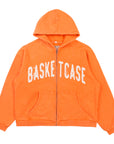 Basketcase Gallery Dweller Zip Up Sweatshirt Orange