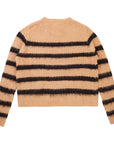 Basketcase Gallery Slink Sweater Tan Black