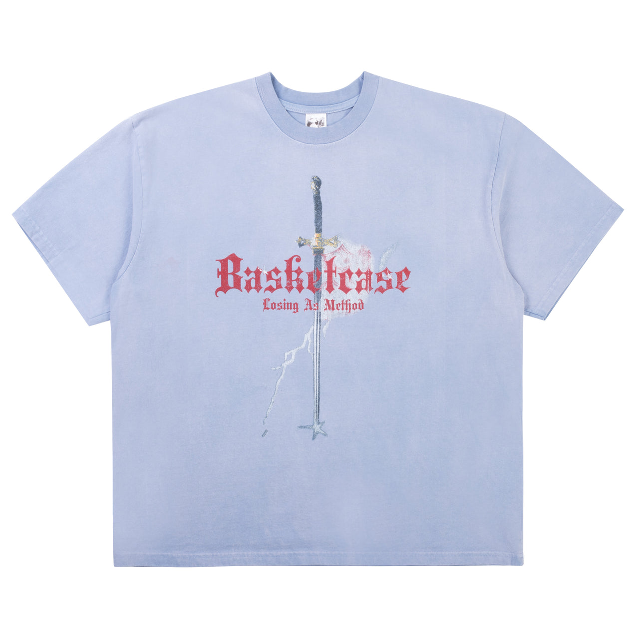 Basketcase Gallery Rush Tee Washed Blue