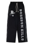 Boredom Kills Collegiate Sweatpants Black