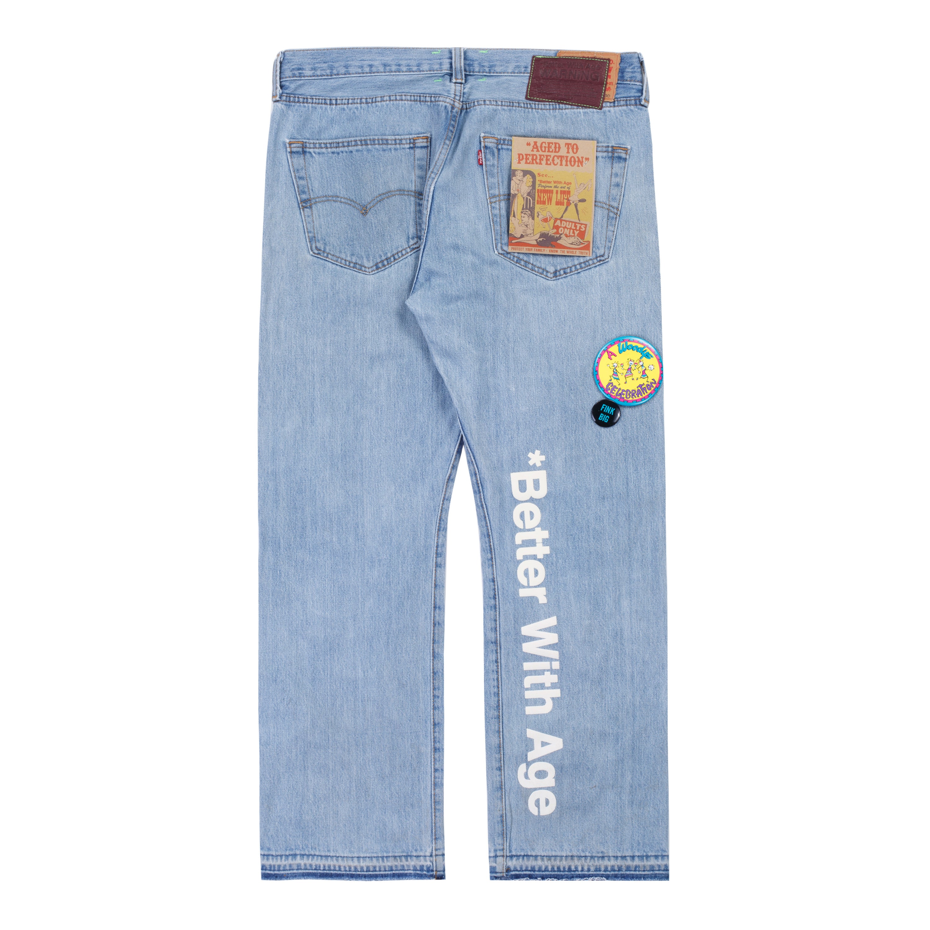 Better With Age Campaign Jeans Indigo (36 x 32) – PIECES