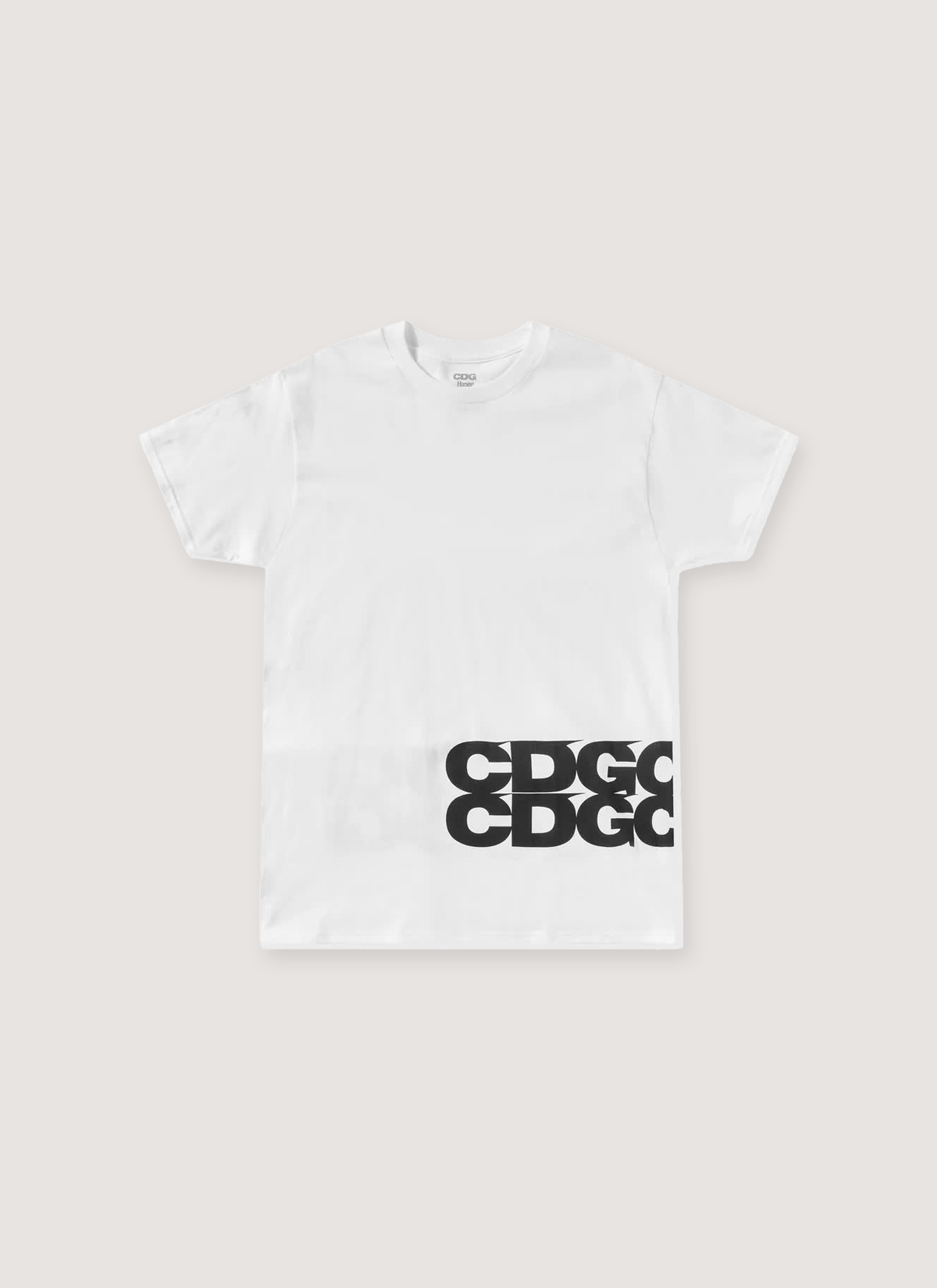 Comme des Garçons Hanes 3 Pack Tagless Tees White Comme des Garçons Hanes 3 Pack Tagless Tees White - Image 4 | Authenticated at Pieces Los Angeles
