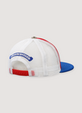 Chrome Hearts 4th of July Cemetery Cross Printed Trucker Hat Red Chrome Hearts 4th of July Cemetery Cross Printed Trucker Hat Red - Image 2 | Authenticated at Pieces Los Angeles