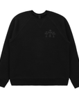 Chrome Hearts 711 Cemetery Cross Crewneck Sweater Black
