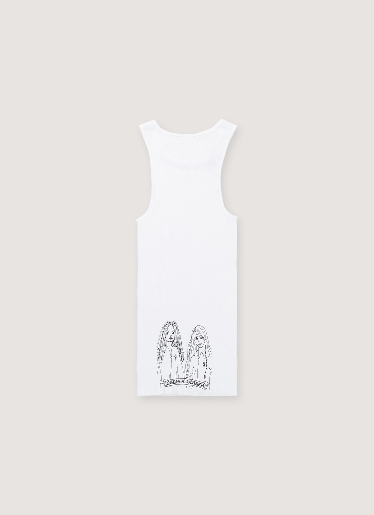 Chrome Hearts NYFW Tank White