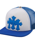 Chrome Hearts Cemetery Trucker Blue