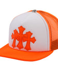 Chrome Hearts Cemetery Trucker Orange