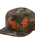 Chrome Hearts Cross Patches Baseball Hat Camo