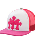 Chrome Hearts Cemetery Trucker Pink