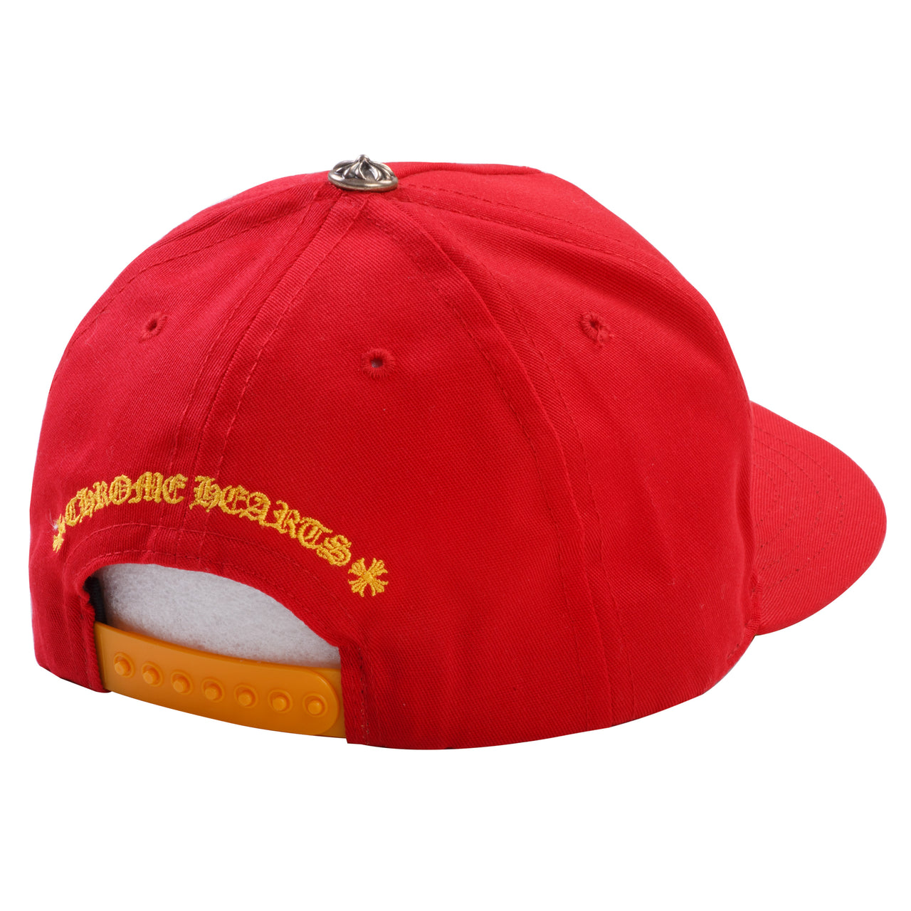 Chrome Hearts Baseball Hat Red Gold