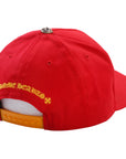 Chrome Hearts CH Baseball Hat Red Gold
