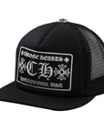 Chrome Hearts Hollywood Trucker Hat Black