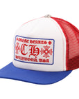 Chrome Hearts Hollywood Trucker Red White Blue