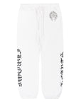 Chrome Hearts All Over Cross Sweatpants White