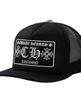 Chrome Hearts London Trucker Hat Black