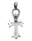 Chrome Hearts Large Cross With Bale Pendant Silver