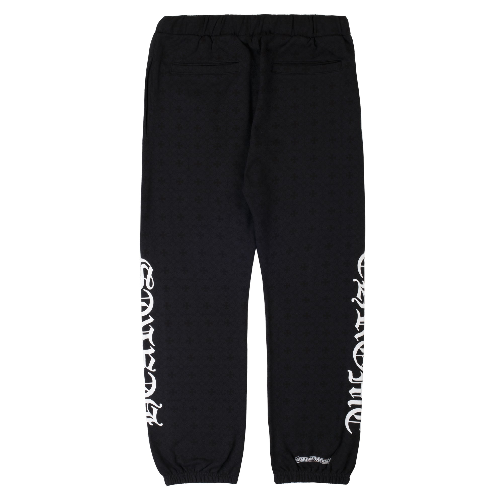 Chrome Hearts Multi Cross Horseshoe Sweatpants Black Navy