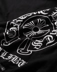 Chrome Hearts Malibu Horseshoe Zip Up Sweatshirt Black