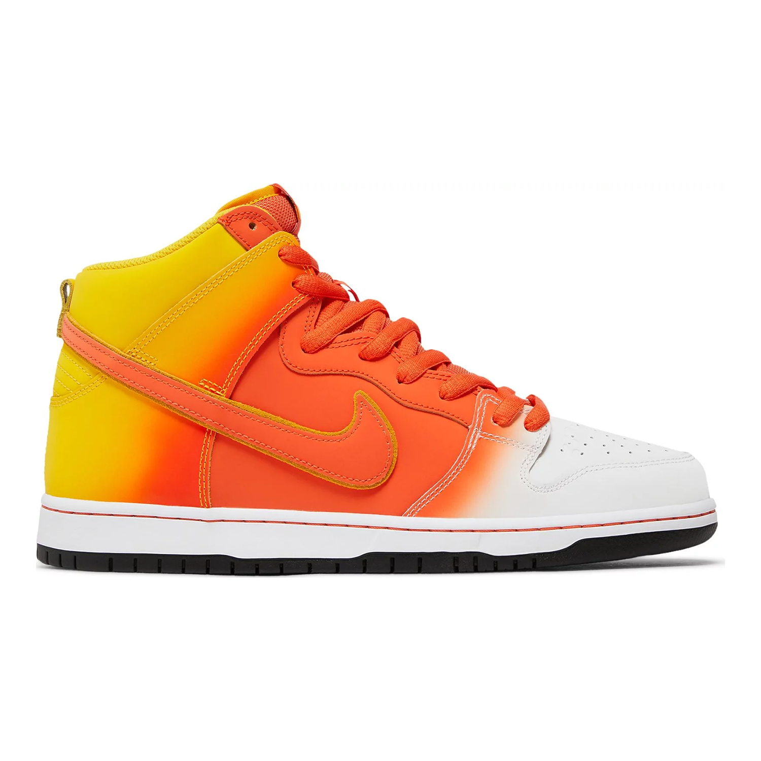 Nike SB Dunk High Pro Amarillo Orange White Black (2023)