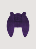Charles Jeffrey LOVERBOY Chunky Rabbit Beanie Purple Charles Jeffrey LOVERBOY Chunky Rabbit Beanie Purple - Image 2 | Authenticated at Pieces Los Angeles