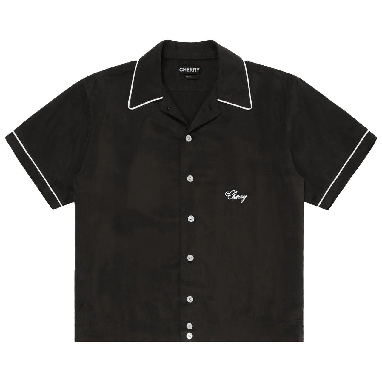 Cherry LA Smoking Shirt Black