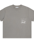 Cherry LA Stardust Boxy Pocket Tee Smoke