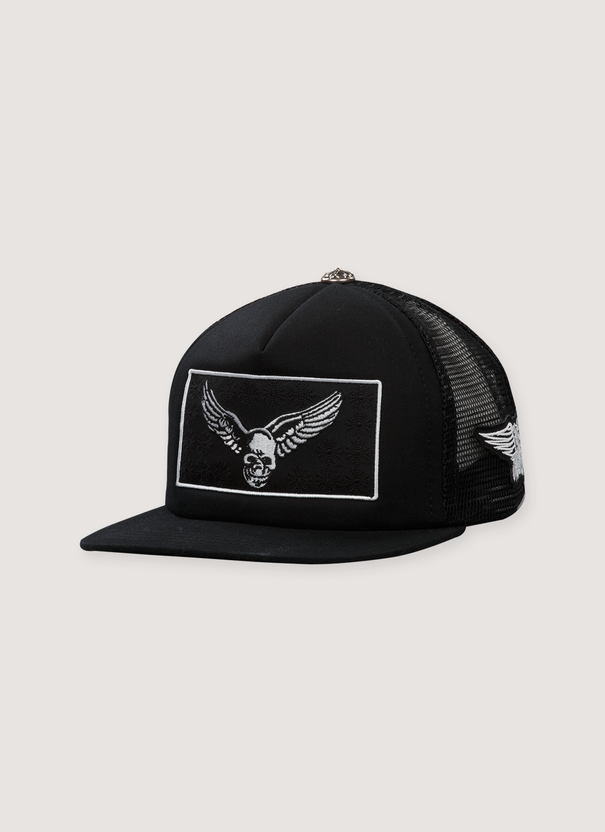 Chrome Hearts Aerosmith Yungblood Foti Trucker Black