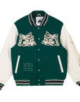 Basketcase Gallery Marionette Letterman Jacket Green