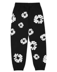 Denim Tears Cotton Wreath Sweatpants Black