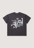 Pieces Future Tee shirt Vintage Black with graphic front view Pieces Future Tee Vintage Black - Image 1 | Authenticated at Pieces Los Angeles
