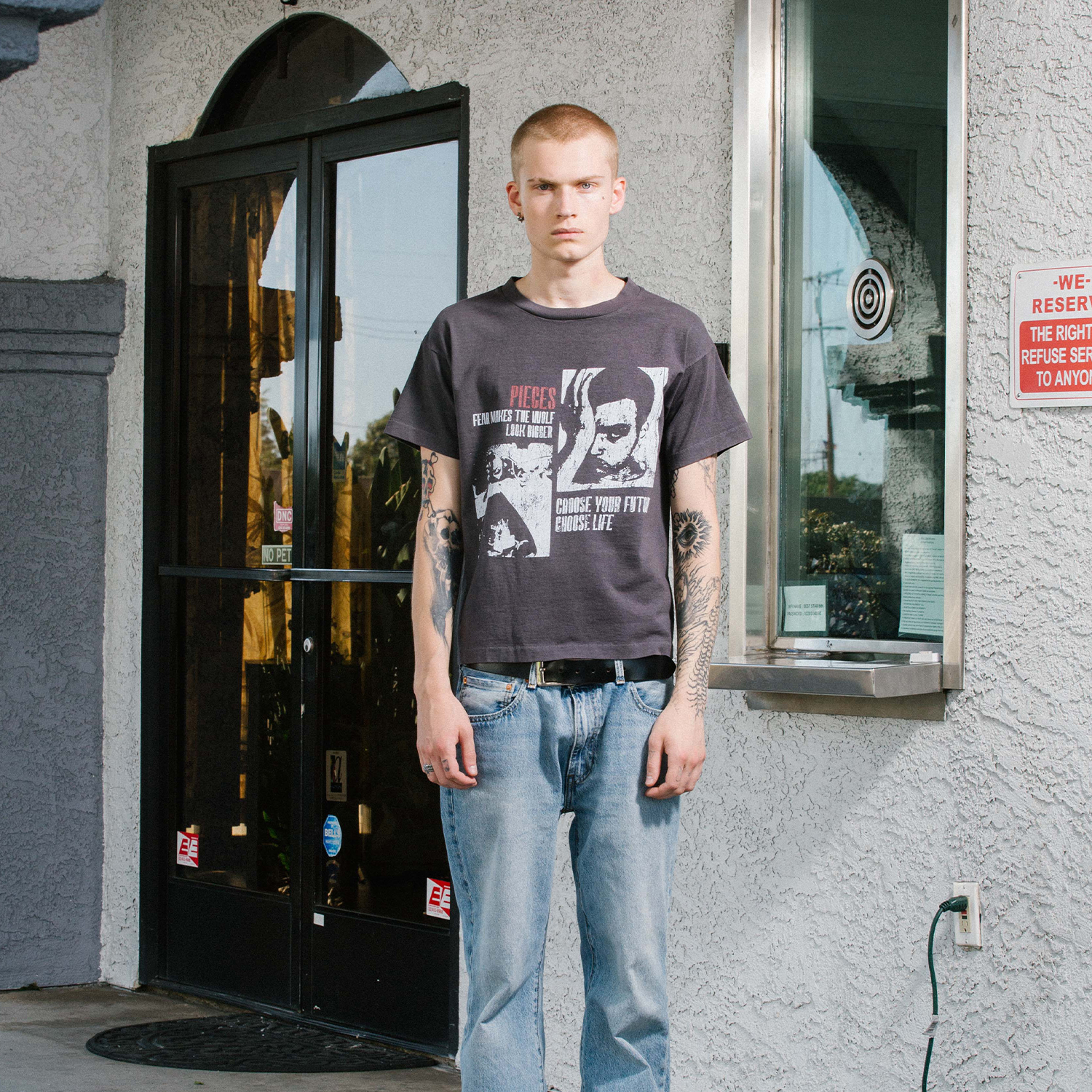 Pieces Future Tee Vintage Black