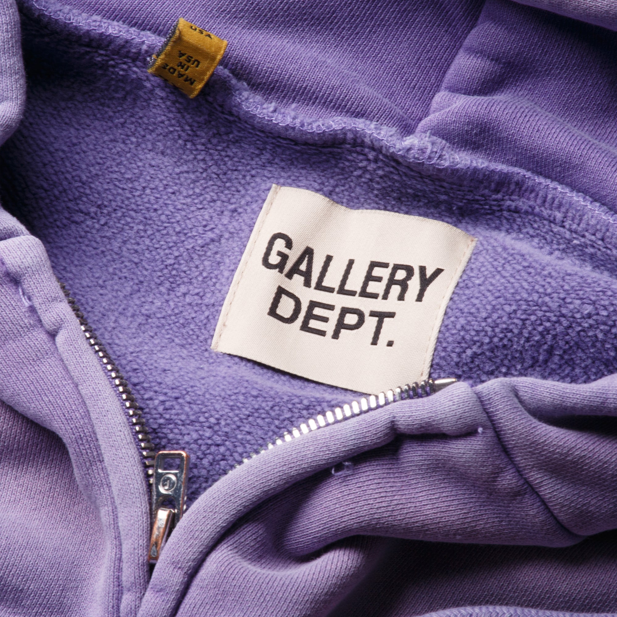 Gallery Dept. French Zip Sweatshirt Purple