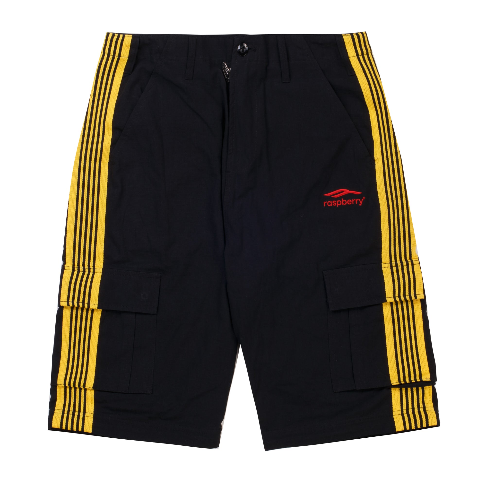 GV Gallery Raspberry Convertible Cargo Pants Black Yellow