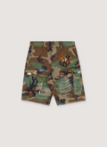 Gallery Dept. G Patch Cargo Shorts Woodland Camo Gallery Dept. G Patch Cargo Shorts Woodland Camo - Image 1 | Authenticated at Pieces Los Angeles