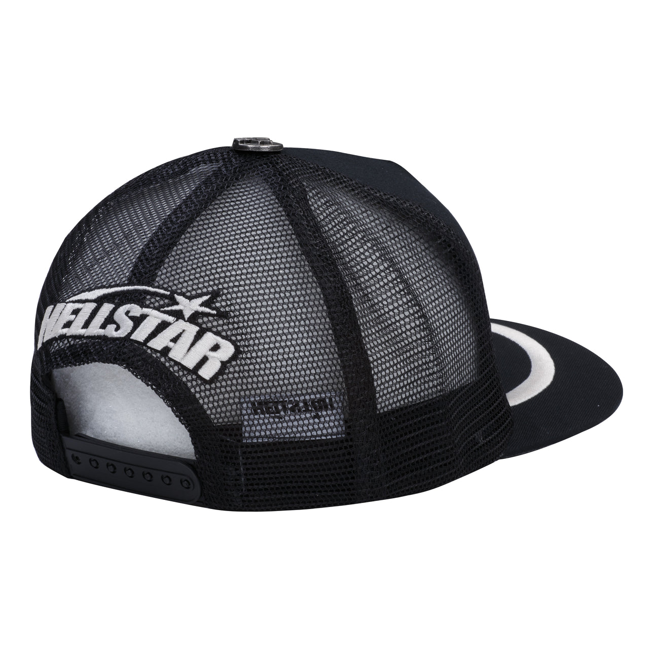 Hellstar Big Logo Trucker Hat Black