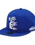 Hellstar Baseball Fitted Hat Blue