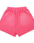 Hellstar Flame Shorts Pink White