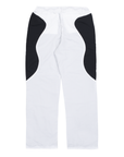 Hellstar Contrast Panel Trackpants White Black