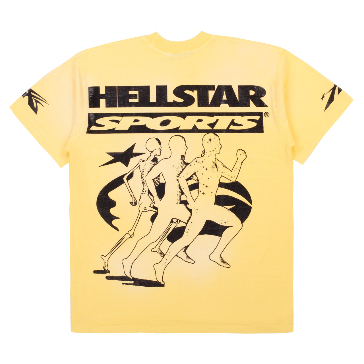 Hellstar Marathon Tee Washed Yellow