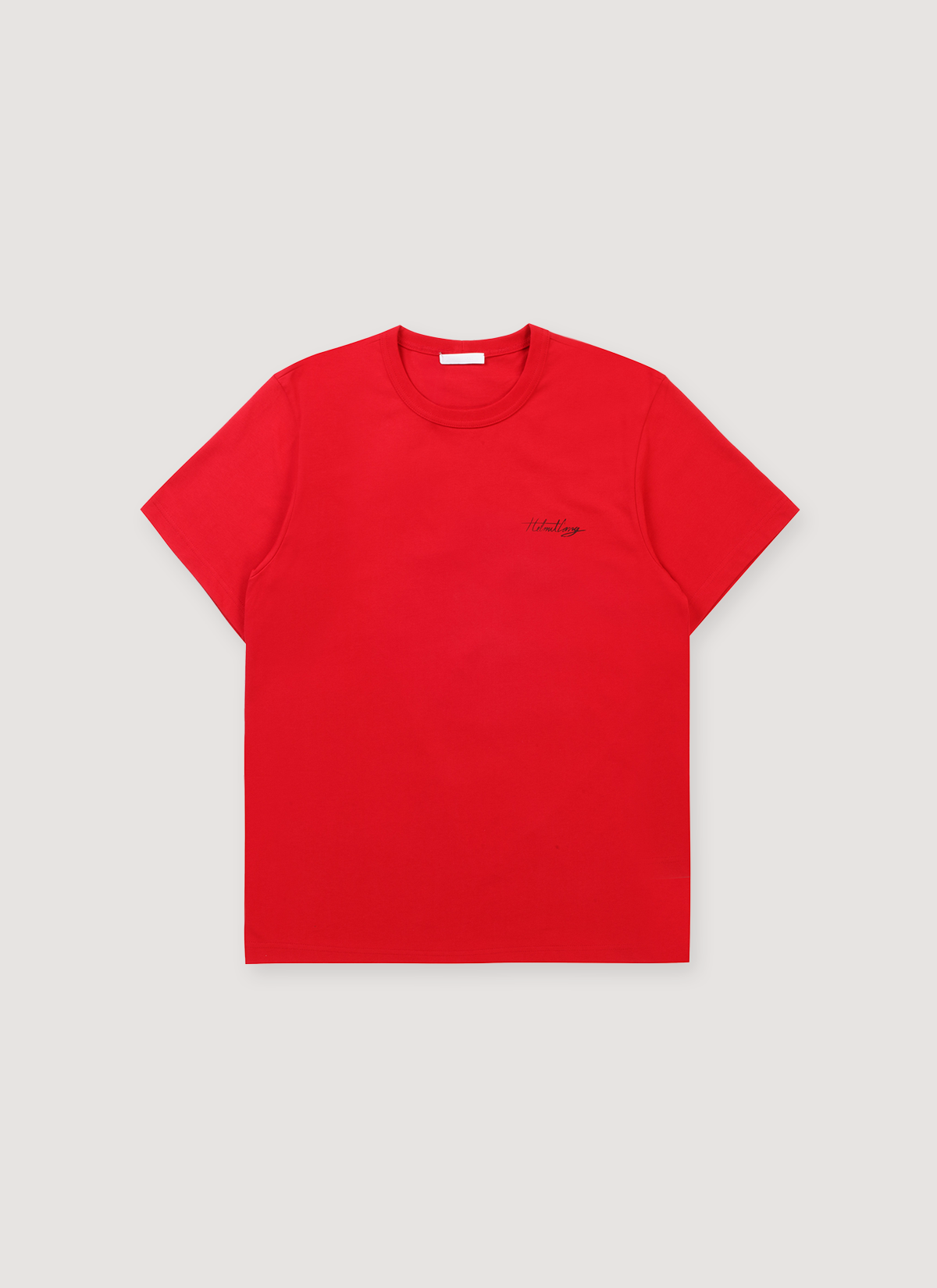 Helmut Lang Sketch Tee Deep Red