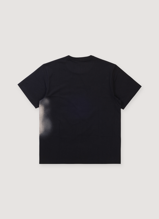 Helmut Lang Spray Relaxed Tee Black