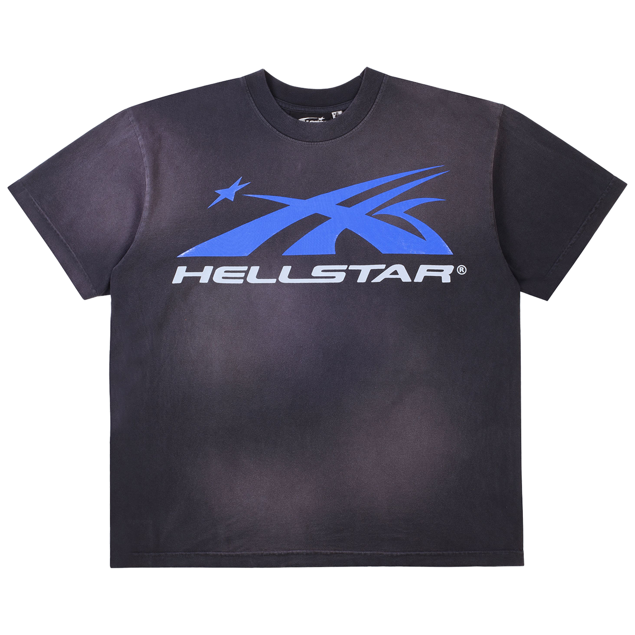 Hellstar Gel Sport Logo Tee Black Blue