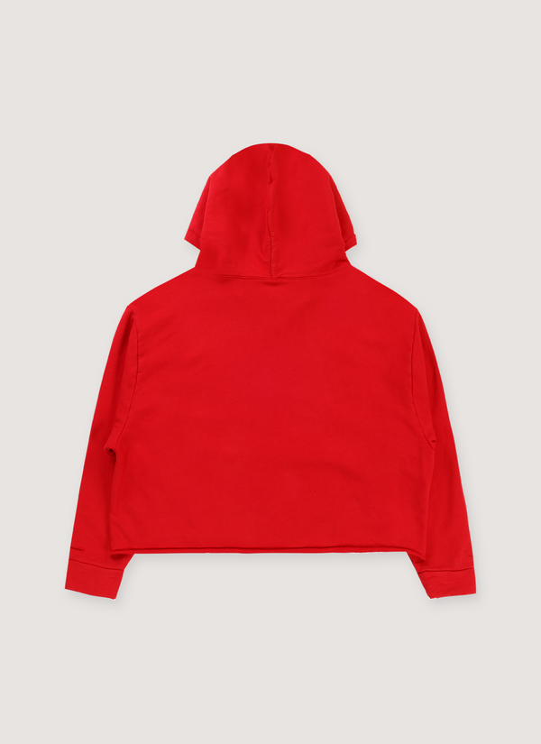 High Risk Oversized Sweatshirt Red alternate view - Shop at Pieces Los Angeles