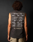 Pieces Road Trip Cut Off Vintage Black