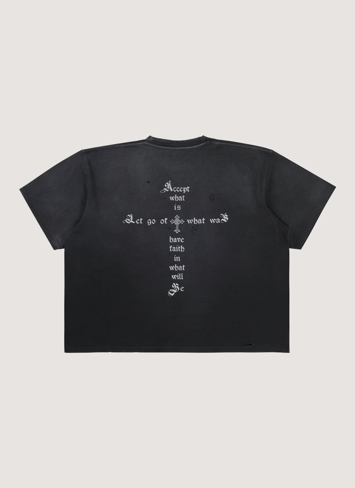 Eifles Keep the Faith Tee Vintage Black Eifles Keep the Faith Tee Vintage Black - Image 3 | Authenticated at Pieces Los Angeles