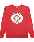 Saint Michael Kiss Me Sweater Red (Pre-Owned)